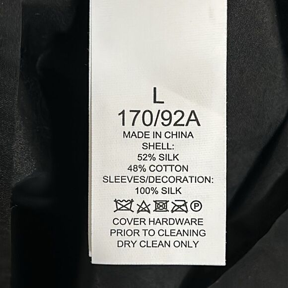 Kate Spade Ruffle Tuxedo Top - L - EUC - Picture 10 of 10